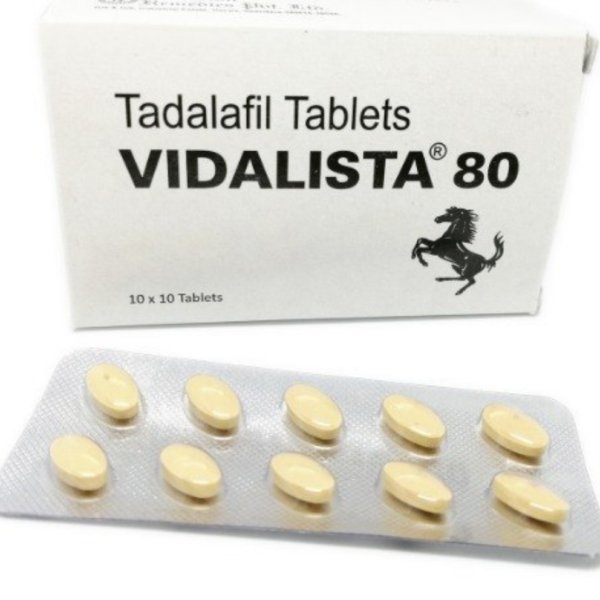 Vidalista 80 mg Tadalafil