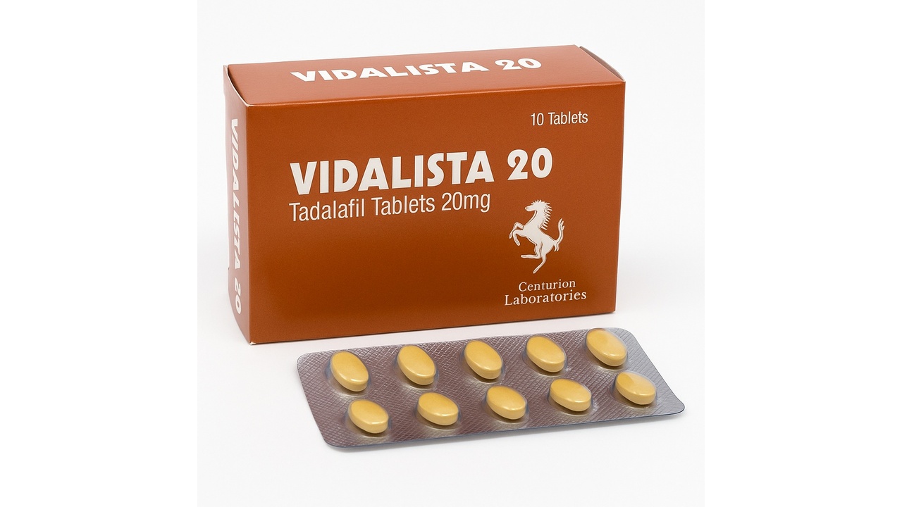 Vidalista 20 mg (tadalafil)