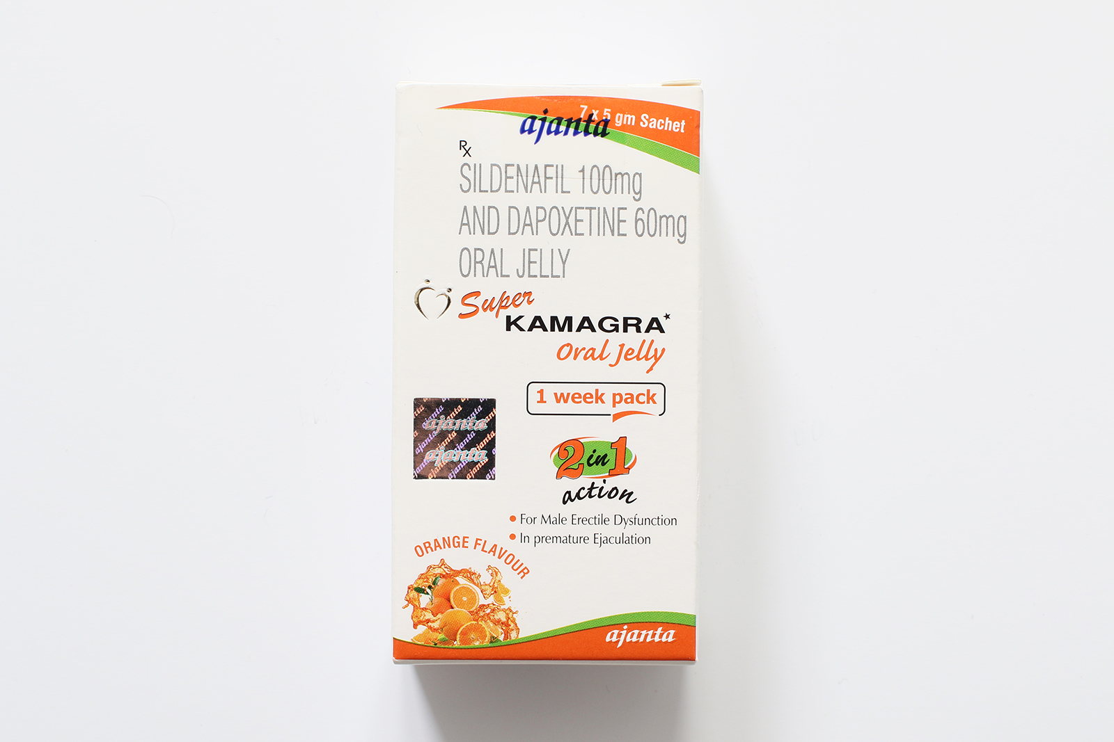 Super Kamagra Oral Jelly package showcase