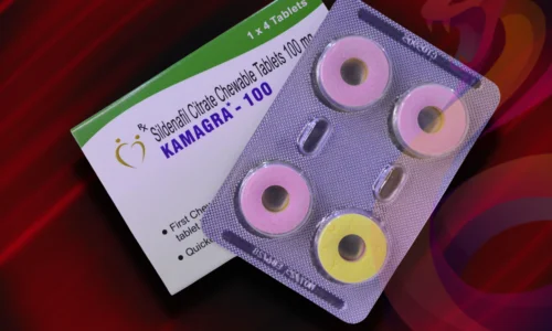 Kamagra Polo ovocné cukríky detail blistr