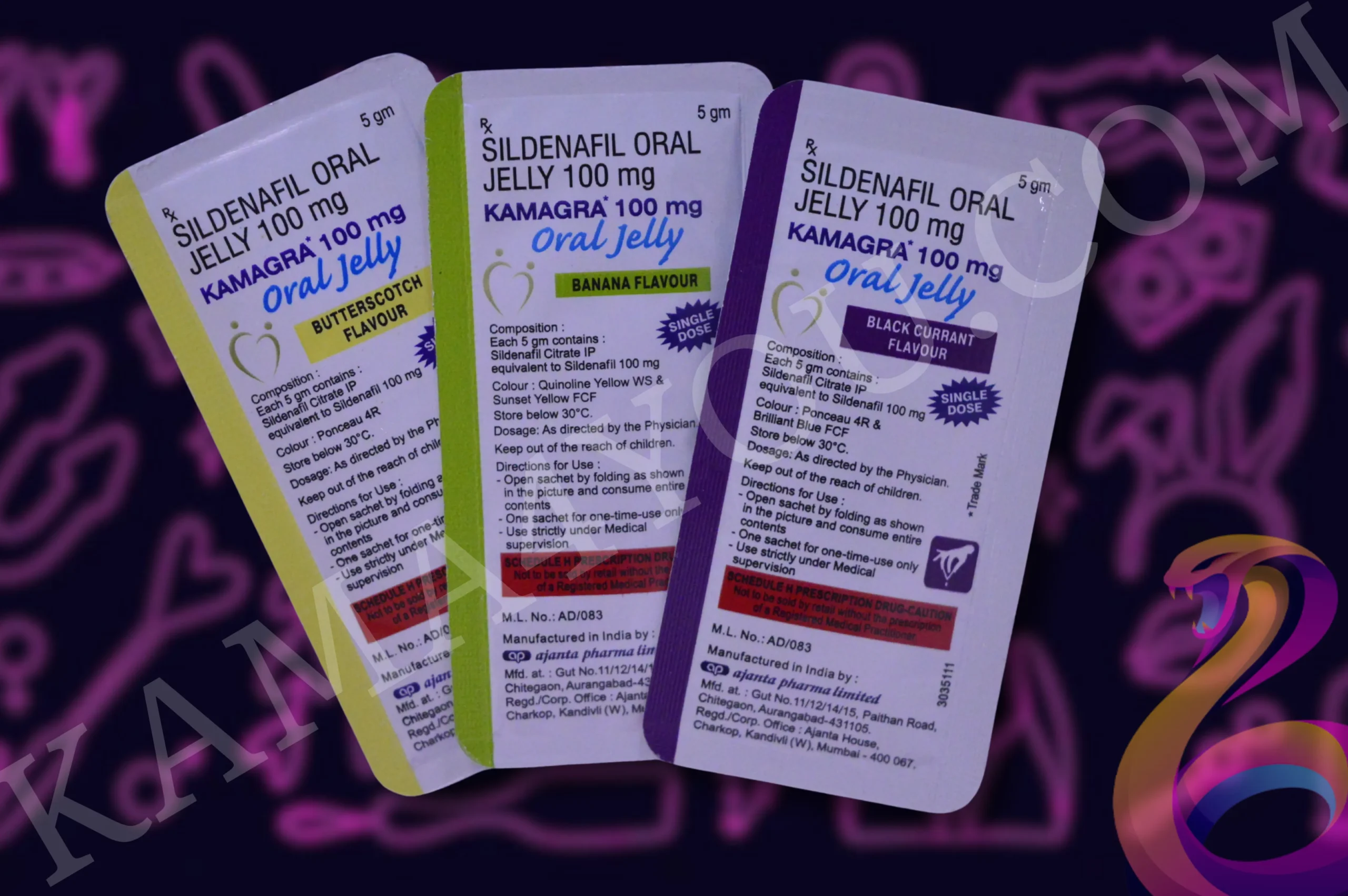 Kamagra Oral Jelly week pack