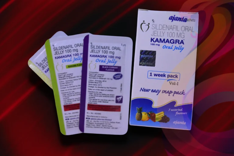 Kamagra Oral Jelly – balenie a tri vrecká