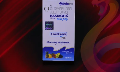 Kamagra Oral Jelly detail na krabicku