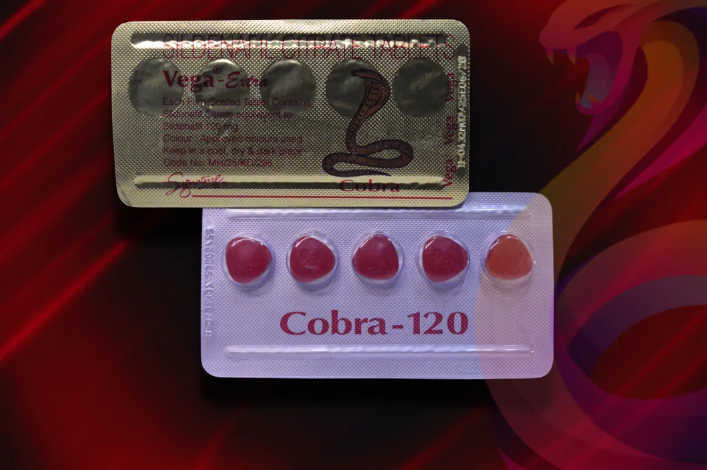 Cobra 120mg 2 blistry detail
