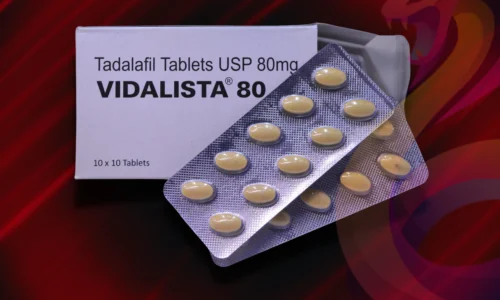 Vidalista 80 detail na balenie a 2 blistry