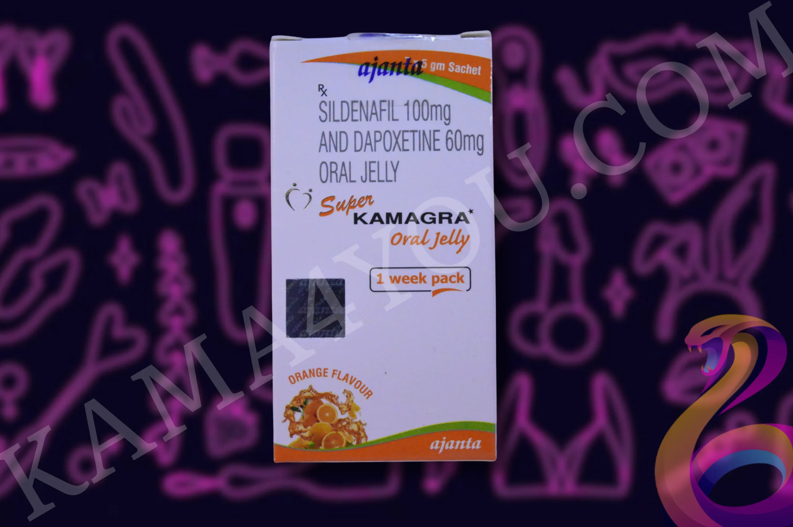 Super Kamagra Oral Jelly Week Pack