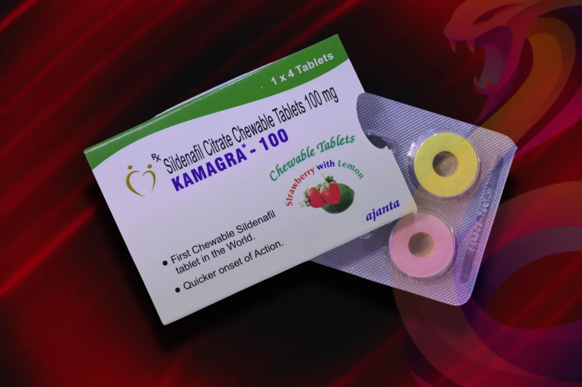 Kamagra Polo ovocné cukríky detail balenie