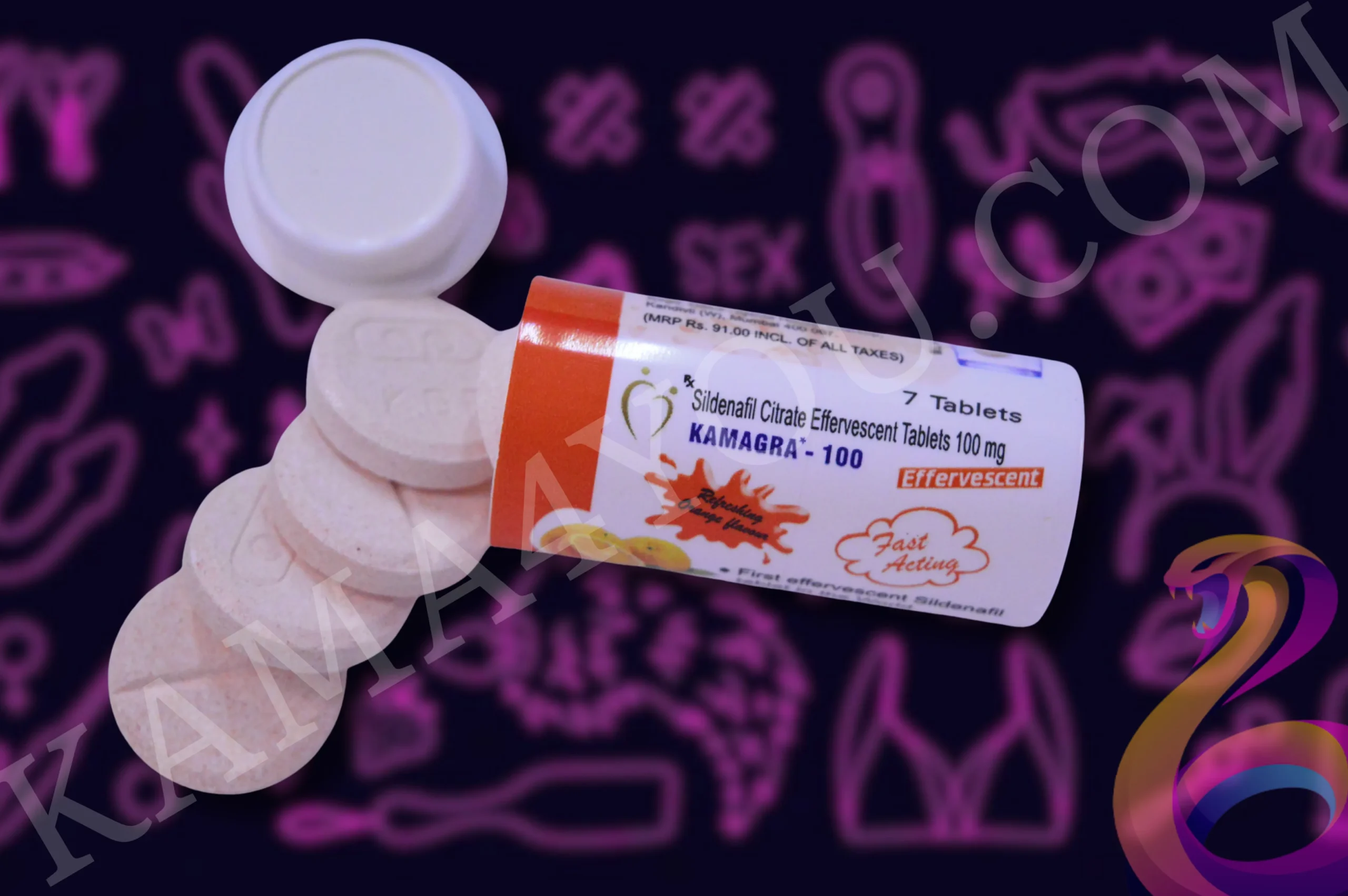 Kamagra Effervescent Tablets 100mg