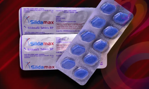 Sildamax (100 mg sildenafil citrátu) – Agron detail na 3 blistry