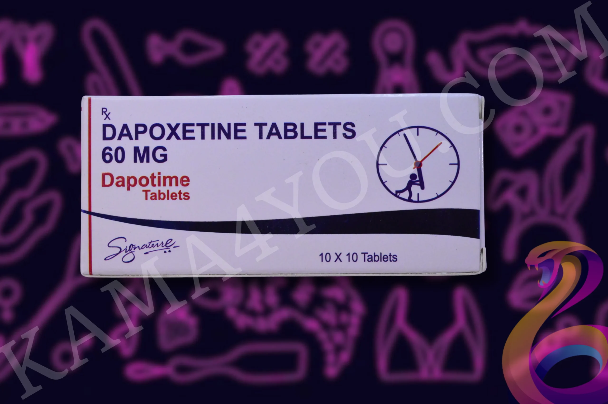 Dapoxetine 60mg Tablets