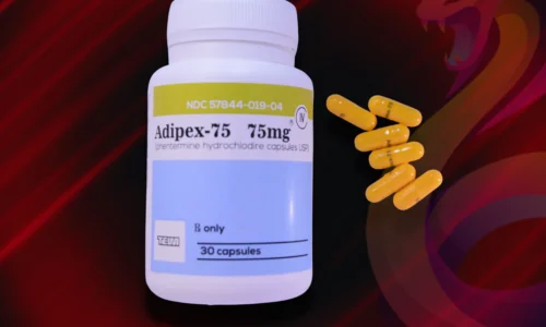Adipex 75 mg – fľaštička a kapsuly