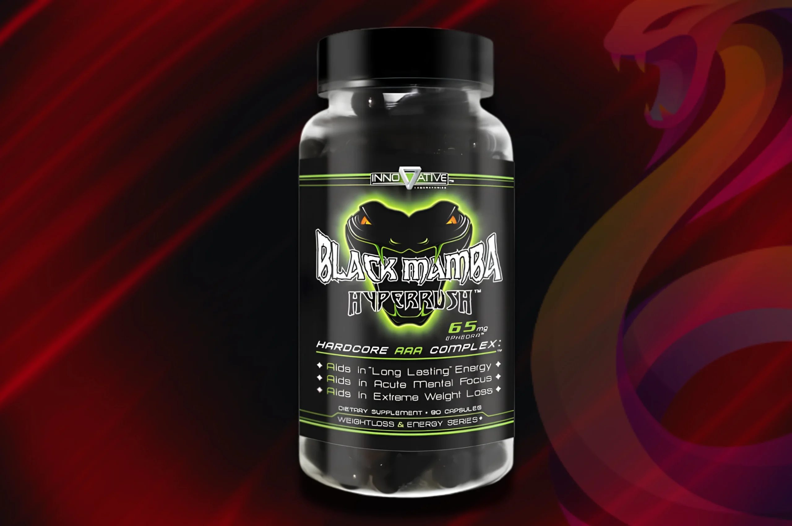 Black Mamba detail na balenie