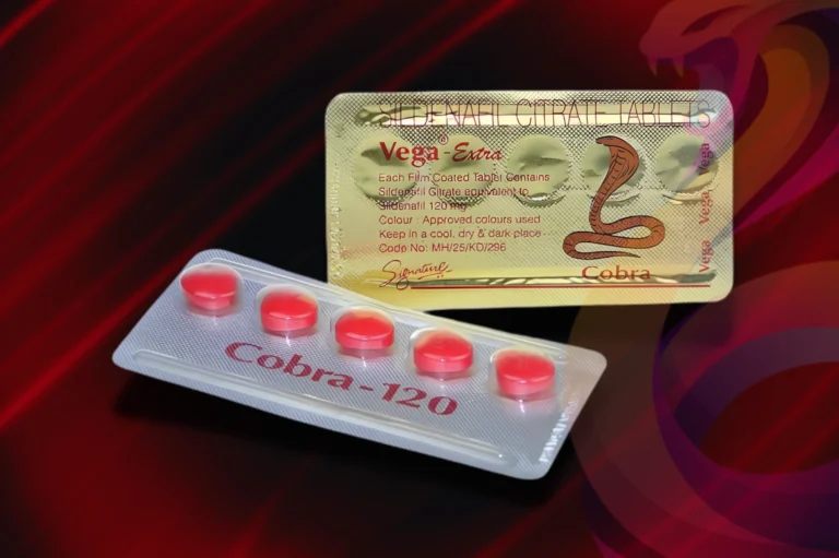 Cobra 120mg detail na blistr