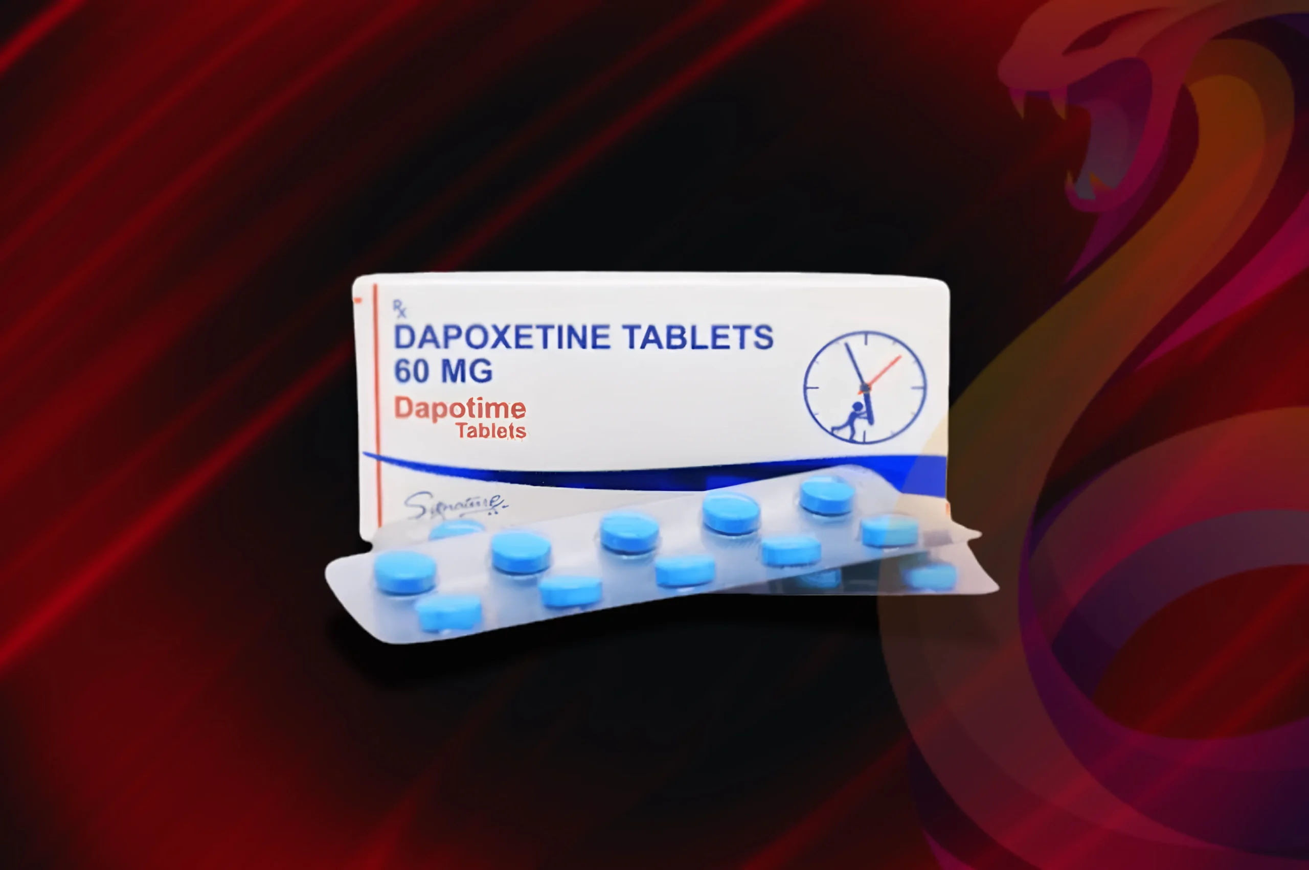 Dapoxetine detail balenie vcetne blistru