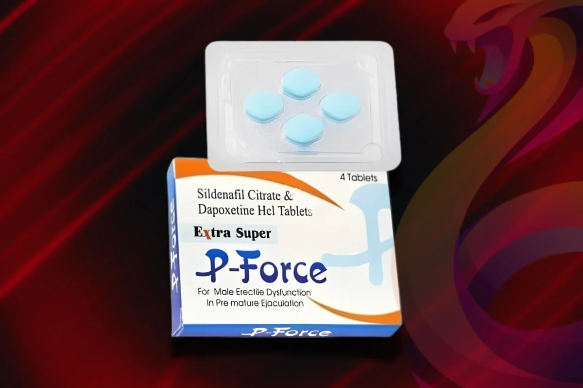 Extra Super P-Force – otvorené balenie a tablety