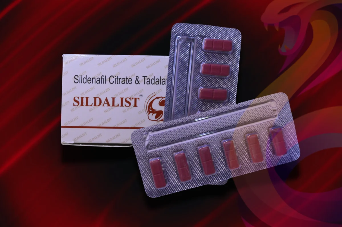 Sildalist Sildenafil detail balenie a 2 blistry