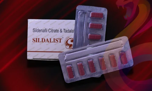 Sildalist Sildenafil detail balenie a 2 blistry