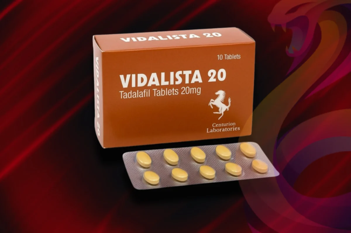 Vidalista 20 mg – balenie a blister