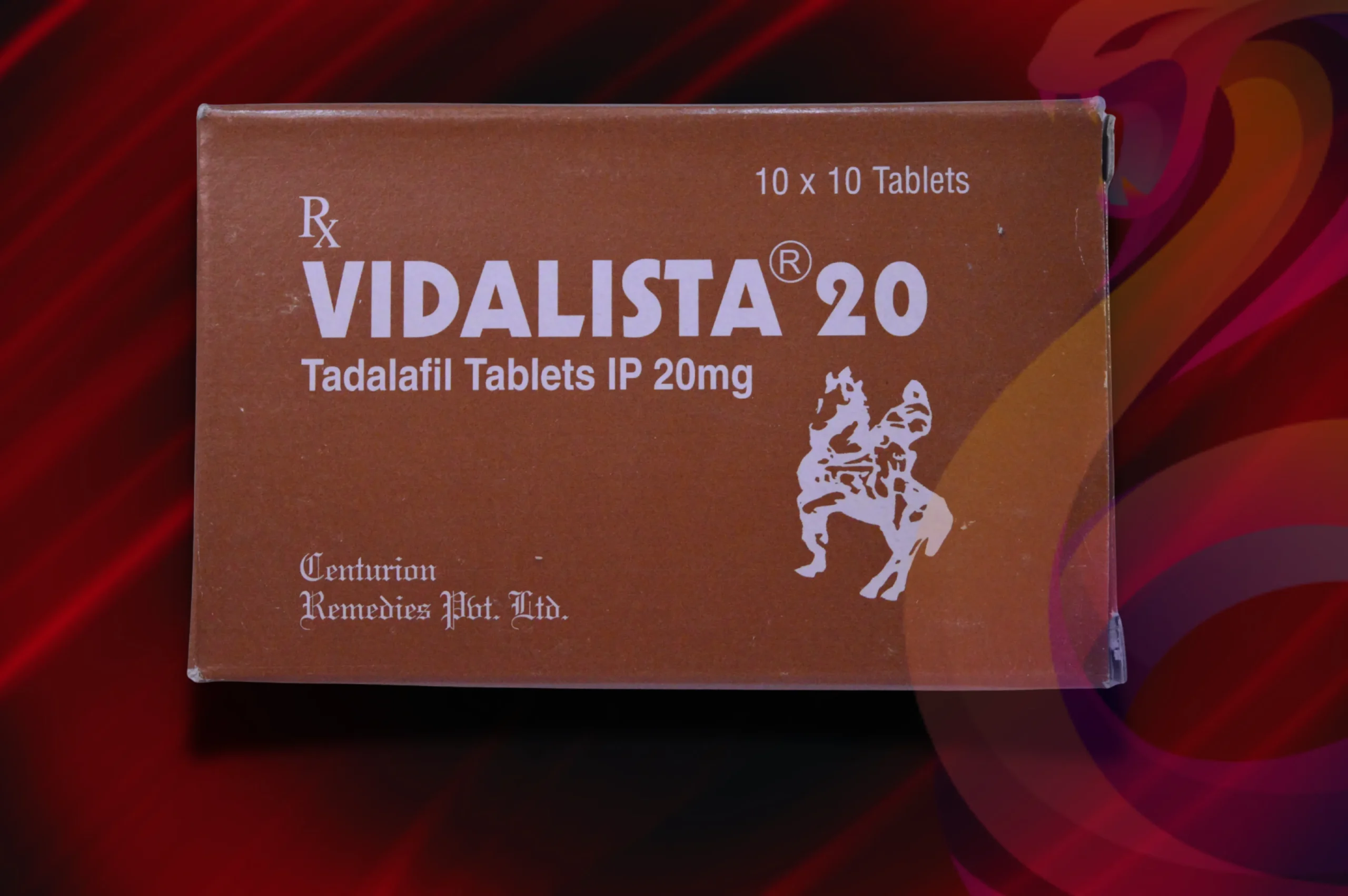 Vidalista 20mg detail na balenie